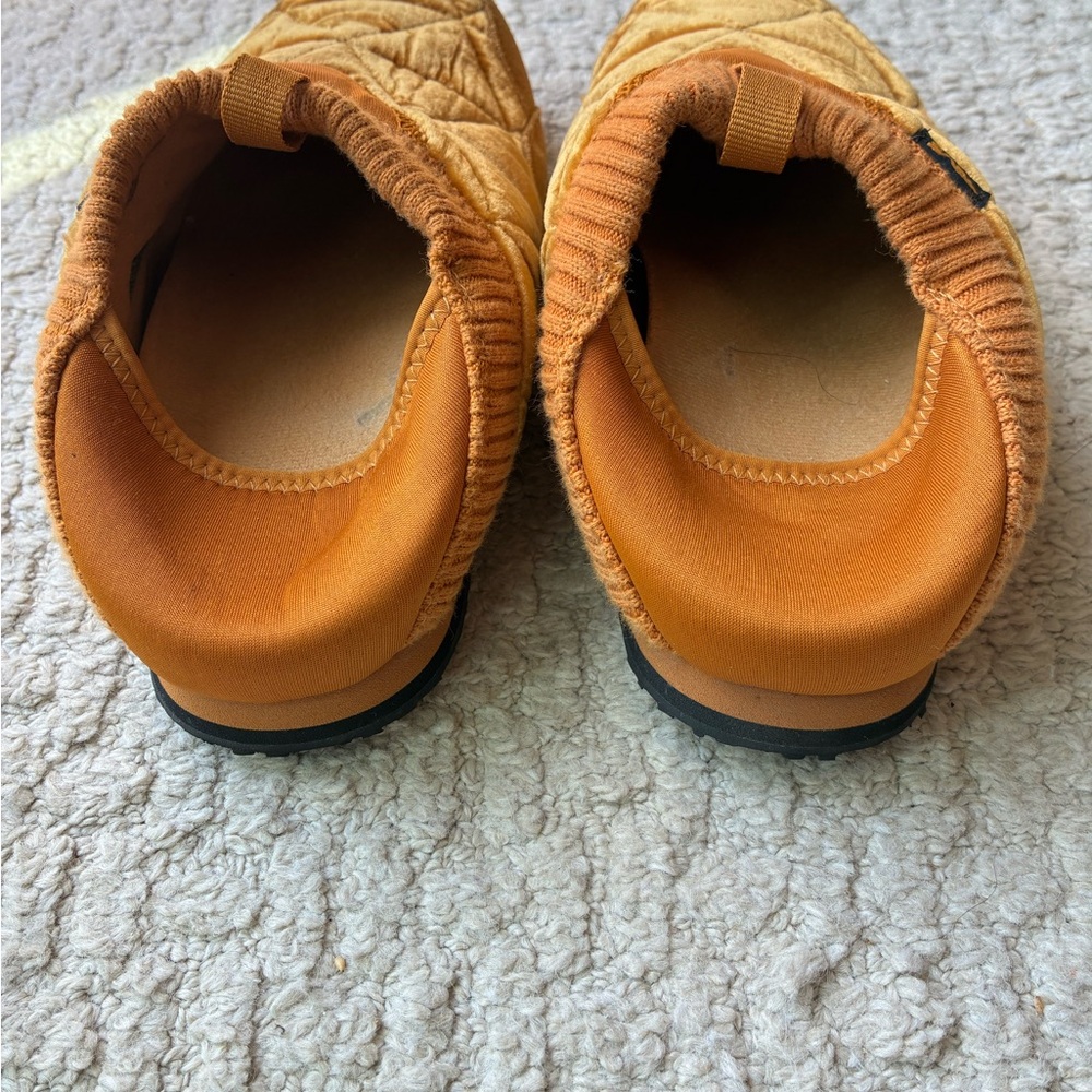 Teva Quilted Slip-On Moccasins in Velvet Burnt Orange
